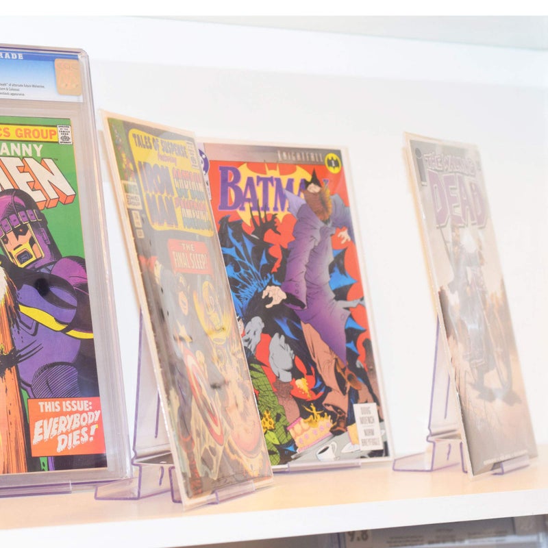CollectorMount Comic Mount 3 Pack, Comic Book Shelf Stand or Wall Mount Display, Invisible and Adjustable - Image 5